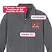COUPLEHOODIES Custom Nurse Name Embroidered Full Zip Fleece Jacket – Gift for Nurses, Healthcare workers or Medical Staff (Style 4)