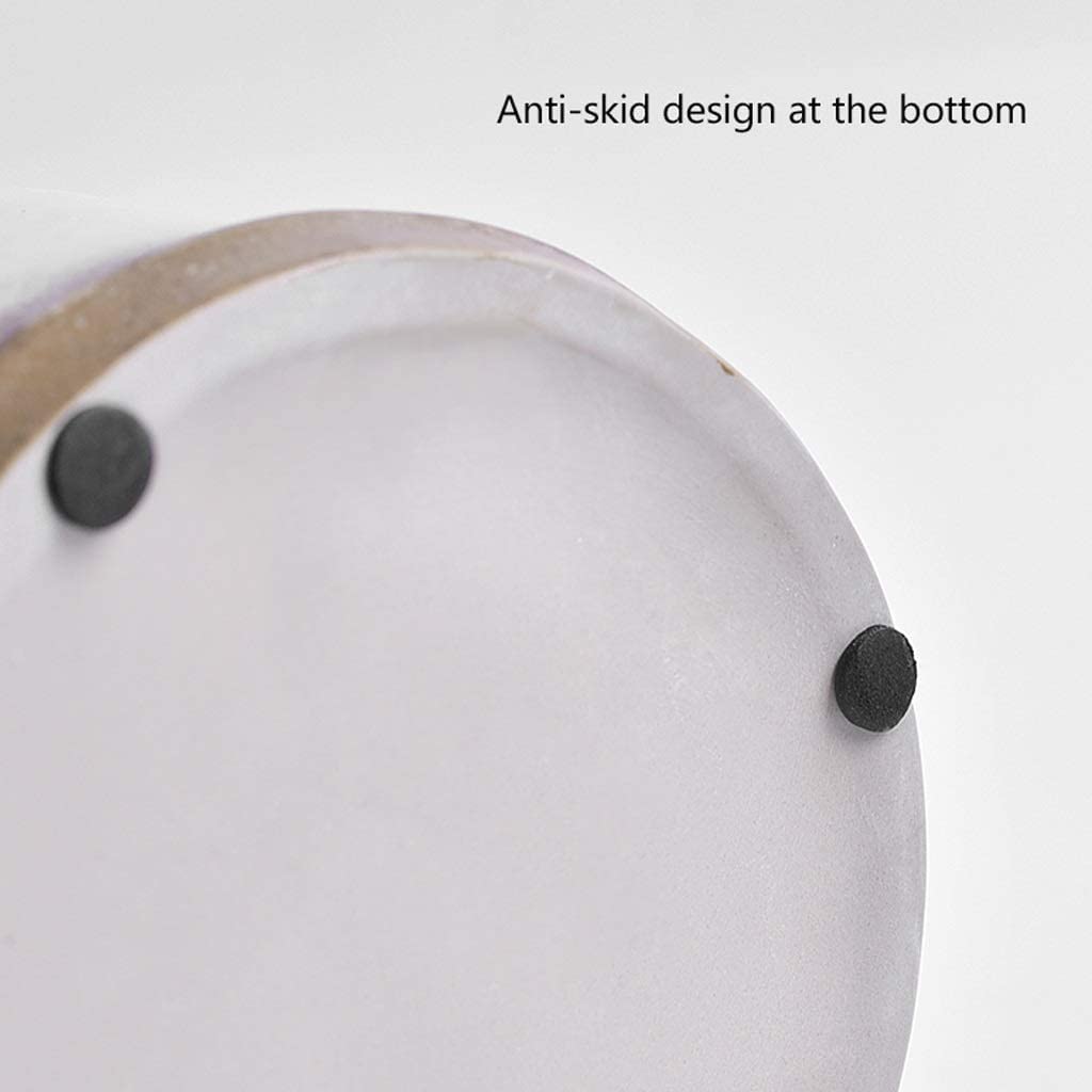 Fontana per Meditazione Casa Fontana da Tavolo Desktop Creativa Ceramica Fountain Tempo Libero Cascata Office Decorazione della casa Dono Ufficio Soggiorno(B)