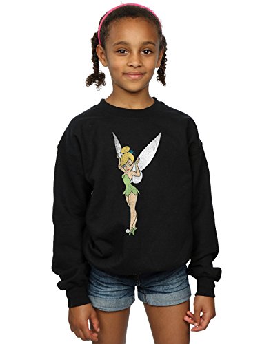 Sweat Clochette Peter Pan fille anti-irritation en maille douce