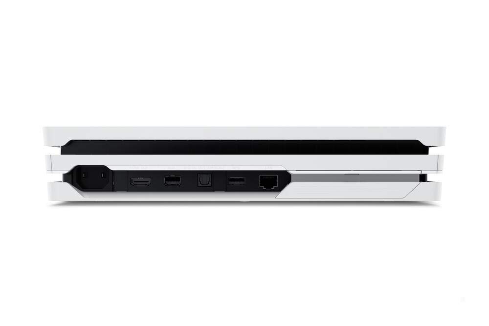 Sony, PlayStation 4 Pro 1 To, Console PS4 Pro 1 To + 1 Manette Sans Fil DUALSHOCK 4 V2, Châssis G, Couleur : Blanche Glacier