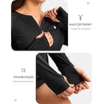 SANTINY Women's Rash Guard UPF50+ SPF Long Sleeve Swimsuits Top UV Sun Protection Swim Shirts for Woman with Zip - Image 4