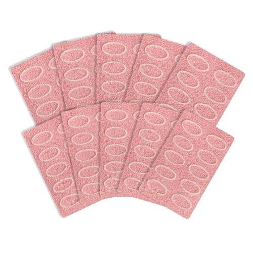 YUNNIAN Paquete de 100/180/240 hojas de lija profesionales para uñas para alisar manicura precisión limado en casa
