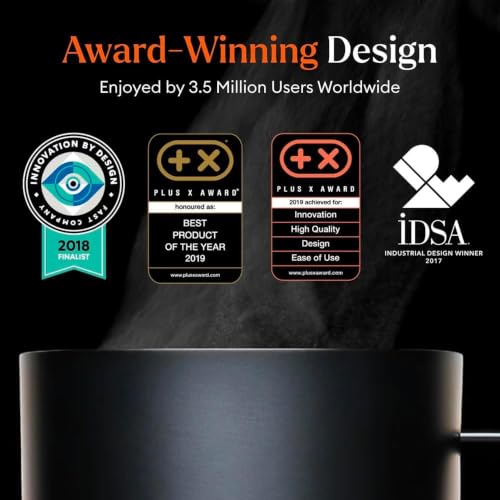 Image of Ember Temperature Control Smart Mug 2, 10 Oz, App-Controlled Heated Coffee Mug with 80 Min Battery Life and Improved Design, Black