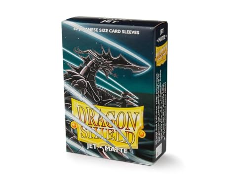 Pochettes Dragon Shield Matte Jet 60 CT protègent vos cartes de collection de taille standard - 5