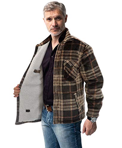 ★TENDERLOIN★ T-LUMBERJACK BUFFALO JACKET Extra Warm Lumberjack Jacket For Men - Flannel Touch