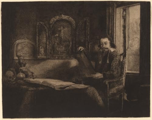 Tableau Toile Rembrandt pour salon élégant : décorer un mur de bureau