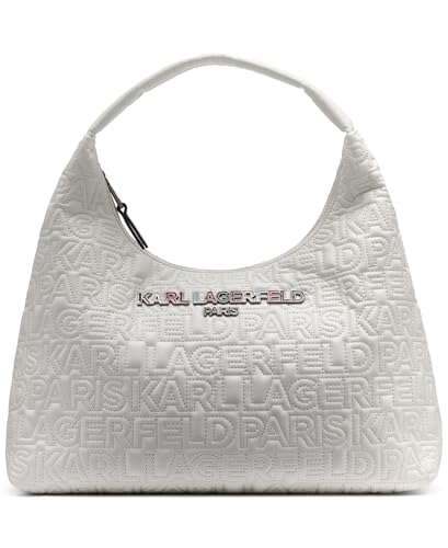 Image of KARL LAGERFELD Women's Voyage Hobo Bag With Logo