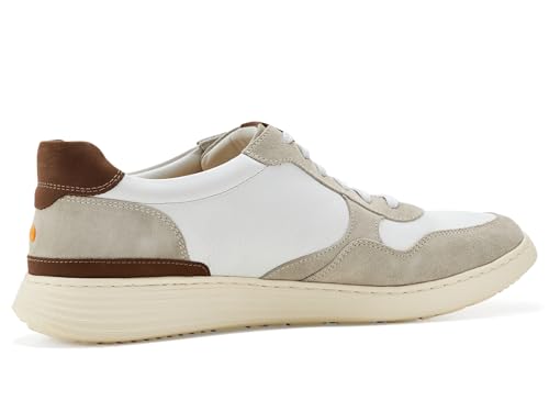 Samuel Hubbard Mens Featherlight Napa Sneakers White Leather 14 D - Medium by Samuel Hubbard - Used condition - Image 3