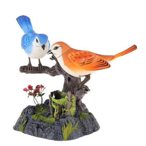 Oiseau en cage simulation idée cadeau originale pour anniversaire et décoration intérieure