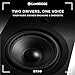 Cambridge Audio SX-60 Bookshelf Speaker | 100 Watt Home Theater Compact Speakers | Pair (Matte Black)