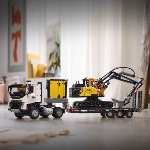 Miniatura 2 de LEGO Technic Camión FMX y Excavadora Eléctrica EC230 Volvo Vehículos de Juguete, Regalo para Niños y Niñas de 10 Años o Más Aficionados al Motor y Las Obras, Decoración de la Estantería 42175