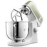 Kenwood kMix Stand Mixer ‎KMX760AGR for Baking, Stylish Kitchen Mixer with K-beater, Dough Hook and Whisk, 5 L Stainless Steel Bowl, Removable Splash Guard, 1000 W, Editions Green
