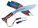 EGKH 10" Hand Forged Full Tang Blade Service No 1 Guard Kukri, Military Khukuri
