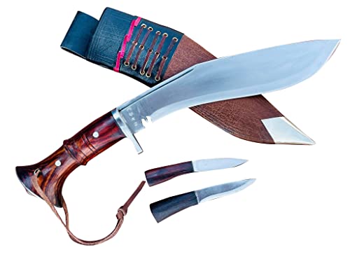 Egkh 10" Hand Forged Full Tang Blade Service No 1 Guard Kukri, Military Khukuri #TOP4