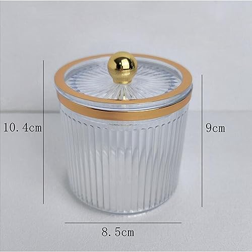 Soporte de Discos Desmaquillantes con Tapa para Proteger del Polvo 6