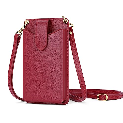 Image of Peacocktion Small Crossbody Cell Phone Purse for Women, Lightweight Mini Small Crossbody Bags for Women with Card Slots