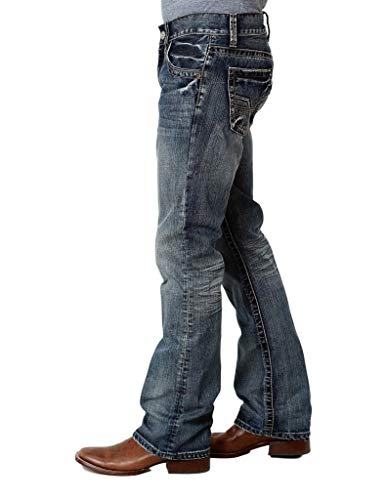 Tin Haul Western Jeans Mens Jagger Bootcut Blue 10-004-1660-1206 BU2