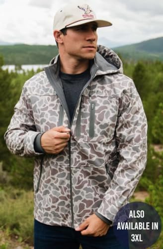 BURLEBO Throwback Camo Challenger Jacket2