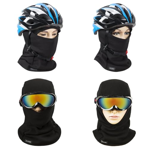 Balaclava térmico para hombre y mujer, máscara facial antiviento para esquí y motocicleta, gorro para deportes de invierno miniatura 4