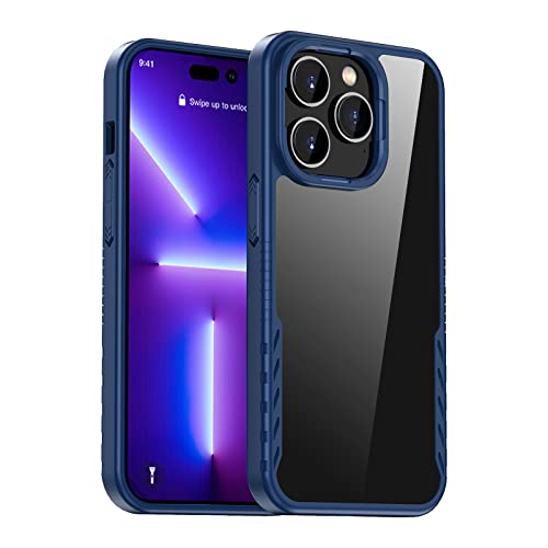 Funda transparente iPhone 14 Pro Max delgada y protectora contra caídas