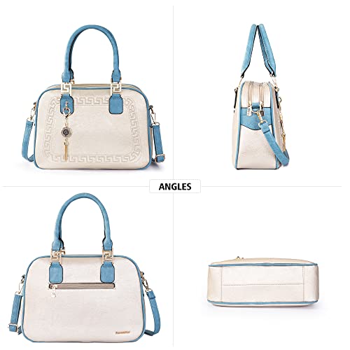 Montana West Satchel Bags For Women Tassel Top Handle Handbags Barrel Purses With Crossbody Strap Mwc-041Ny #TOP2