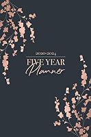 Five Year Planner 2020-2024: Monthly Planner 2020 - 2024 and Calendar - Planner, notebook and journal for women and men - Pocket Planner for 5 Year 1693699516 Book Cover