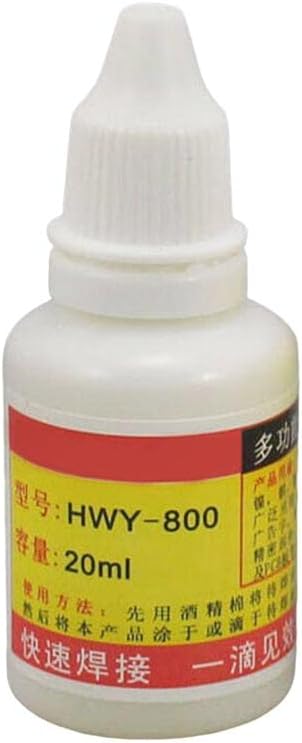 BNF Soldering Flux Welding Aid Quick Welding for Stainless Steel Metal Toy Model 20ml