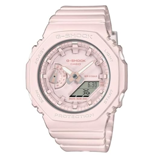 Casio Reloj Analógico-Digital para Mujeres de Cuarzo con Correa en Plástico GMA-S2100BA-4AER
