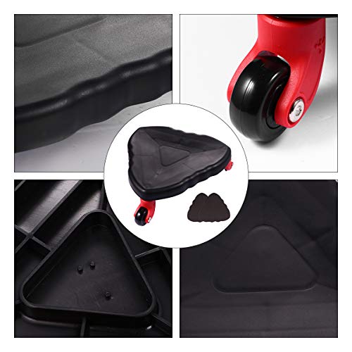 ABOOFAN Abdominal Fitness Equipment Abdominal Wheel Plate Fitness Wheel Três rodas