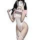 QNCLO Damen Cosplay Superheld Anime Jumpsuit Halloween Kostüm Unterwäsche (Rosa)