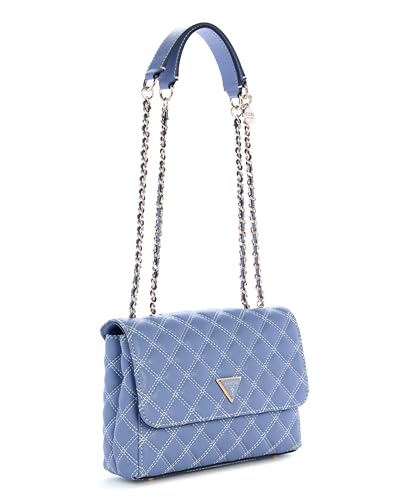 Sac à épaule GUESS Giully II convertible bleu gris à deux compartiments - 3