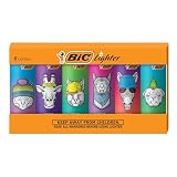 BIC Maxi Special Edition Augmented Reality Pocket Lighters, Child-Resistant and Reliable, 6-Pack