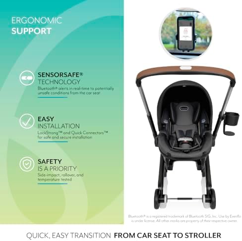 Evenflo Shyft DualRide Preemie and Infant Car Seat Stroller Combo - 2