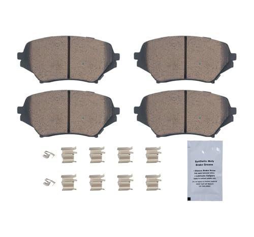 Image of HUSCH D1179 Front Ceramic Brake Pads Kit Fit For Mazda MX-5 Miata 2006-2015