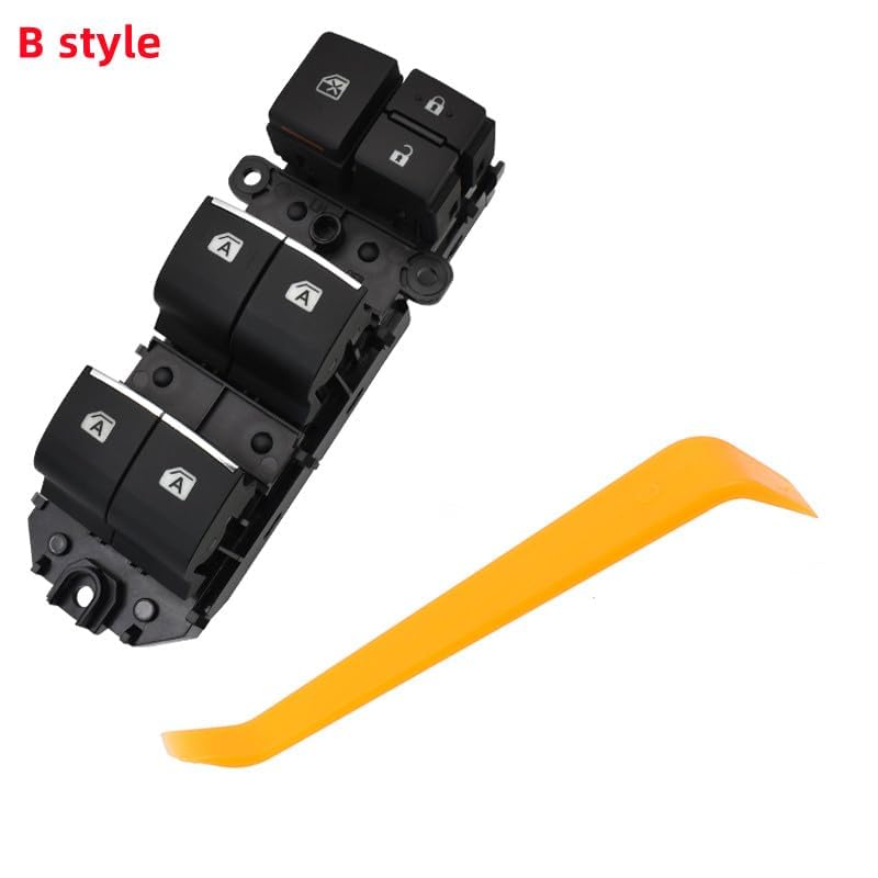 for Toyota Tacoma Limited/TRD Off Road/TRD PRO/TRD Sport 2016-2023 LHD All Auto Up/Down Lighted LED Power Master Drive Window Switch Blue Color 1pcs Car Accessories