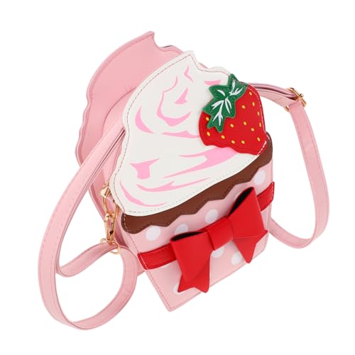 Sac bandoulière fraise résout vos looks trop simples et ternes