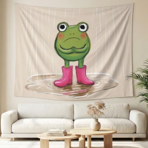 Tapisserie murale minimaliste animaux pour créer un coin lecture cosy dans la chambre