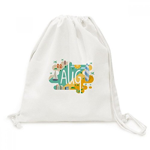 Sac à dos en toile de saison pour le voyage et le rangement de vos affaires de plage