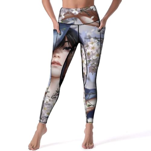 Pantalon de sport yoga taille haute idéal pour vos sessions de jogging et gym