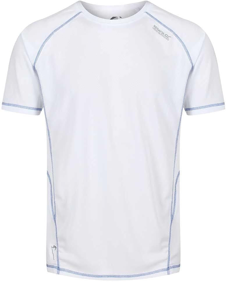 Regatta Men's Virda Ii Short-Sleeved Sports Technical T-Shirt Lightweight, Breathable and Quick Drying