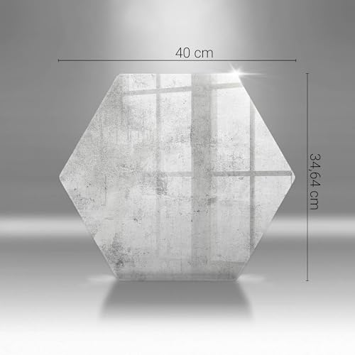 Plaque induction protection 40cm Wallfluent verre hectogonal béton - 7