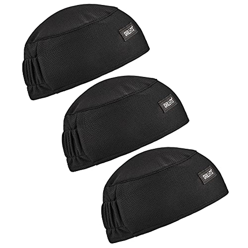 Ergodyne unisex adult 3-pk Cap, Black, One Size US by Ergodyne - Used condition - US$17.92
