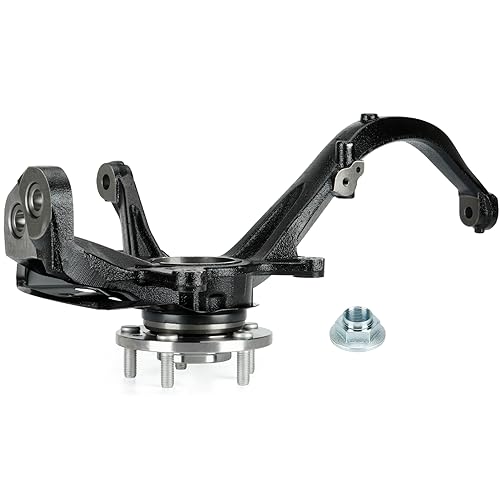 Front Left Steering Knuckle & Wheel Bearing Hub Assembly for Ford Fusion 2006-2012, Mercury Milan 2006-2011, Lincoln MKZ 2007-2012, Zephyr 2006, 698-409 698409, Driver Side by Aeagle - Used condition - US$99.43
