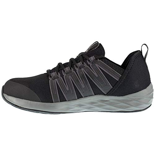 Reebok Reebok Work Men's Astroride Steel Toe Athletic Work Shoe Black/Grey - RB2211