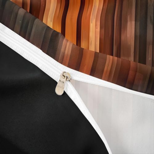 Housse de couette zippée 200x200 pour lit double esthétique - 7