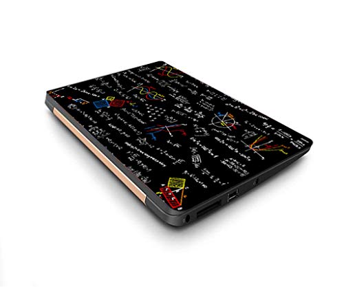 Image of Galaxsia Maths Fear Vinyl Laptop Skin /Sticker /Cover /Decal Compatible for Any Laptop (Hp /Dell /Sony /Acer /Lenovo /Asus etc..) Brand Models of Size 13 to 13.3 Inches Laptop Or Notebook.
