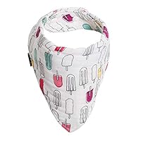 Algopix Similar Product 1 - Bebe au Lait Luxury Muslin Bandana Bib