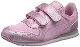  PUMA Cabana Racer Glitz V INF, Zapatillas para Niñas, Rosa (Pale Pink/Pale Pink), 20 EU