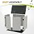 Amopatio Horizontal Outdoor Storage Shed, 34.5 Cu Resin Outside Storage Box Waterproof, Outdoor Storage Cabinet Weather Resistant for Trash Cans, Lawn Mower, Garden Tools, Patio Furniture, Light Grey