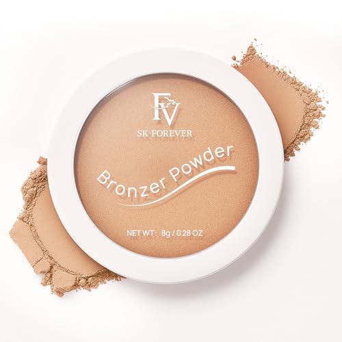 FV Bronzer Polvos Larga Duración, Ligero & Impermeable, Efecto Radiant, Bronceador ligero Sin Talco (Light Bronzer, 8g)
